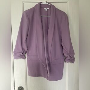 Bar III Lavender Women's Blazer